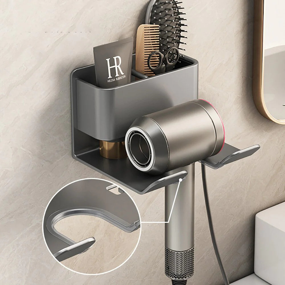   Premium Wall Mount Holder for Dryers, Straighteners & Styling Tools