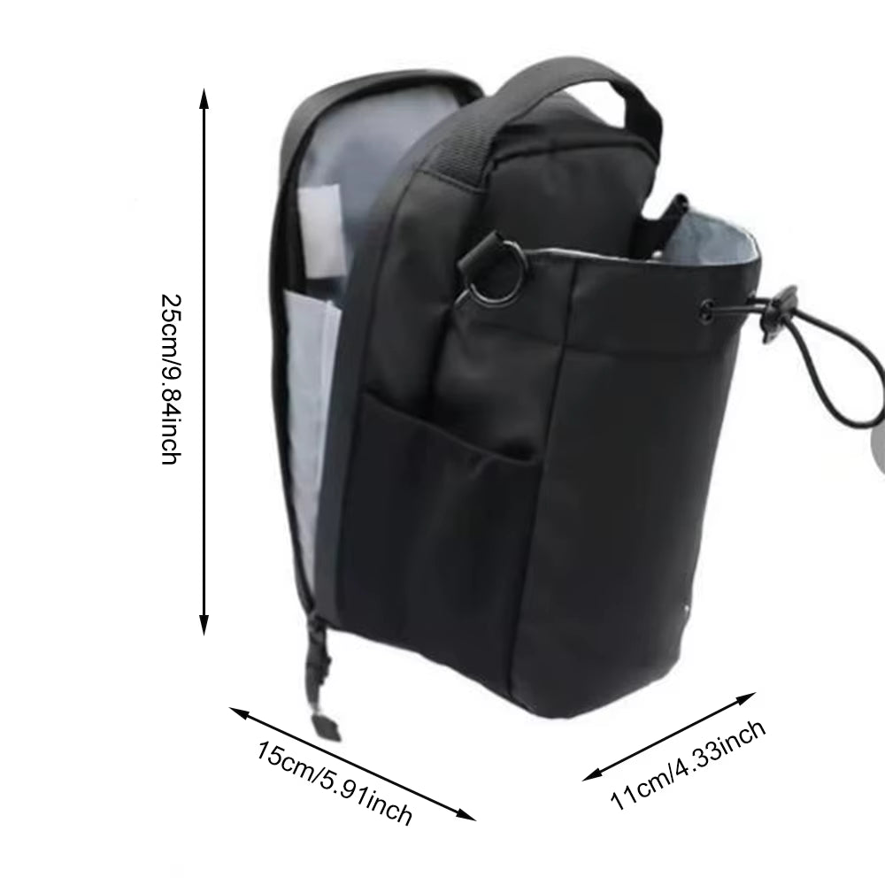 AquaLink™| The Secure Magnetic Bottle Holder, Hands-Free Hydration.
