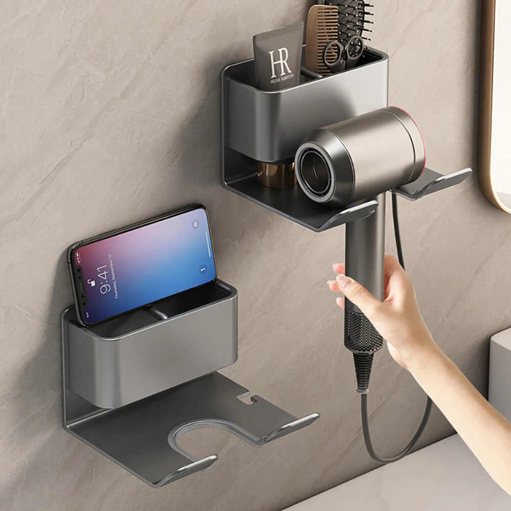   Premium Wall Mount Holder for Dryers, Straighteners & Styling Tools