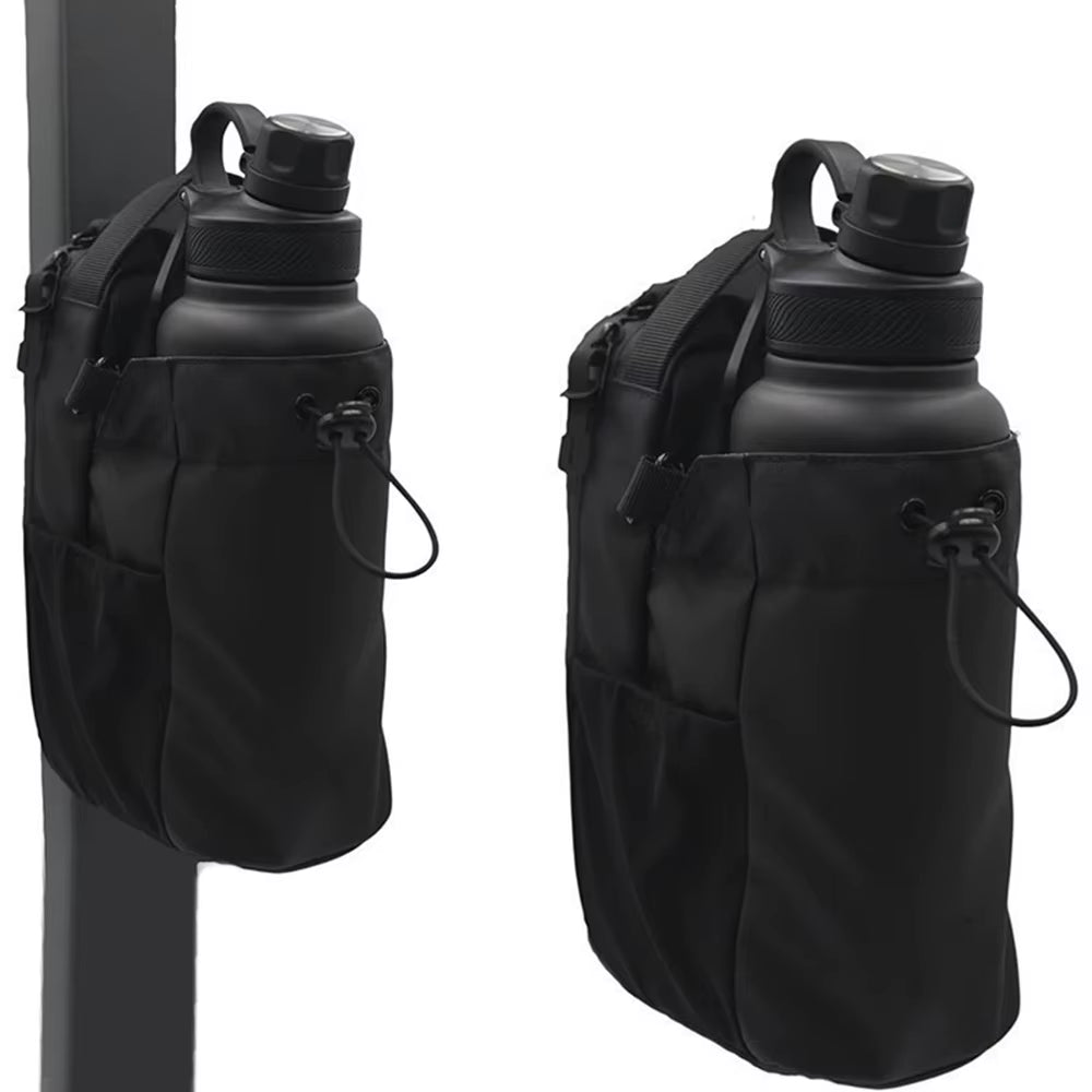 AquaLink™| The Secure Magnetic Bottle Holder, Hands-Free Hydration.
